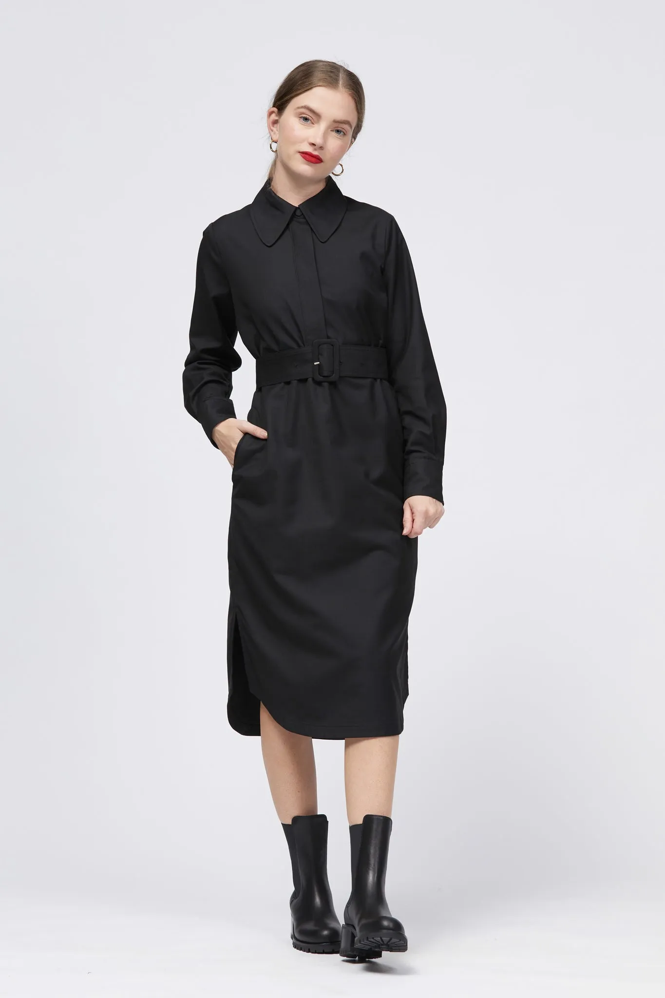 Woda Dress Black