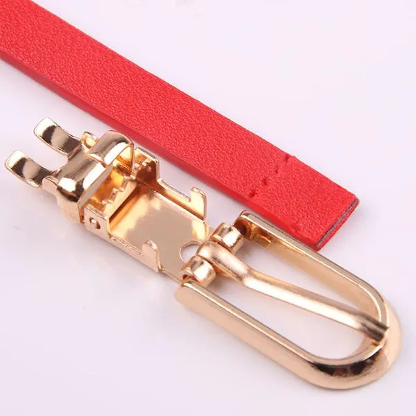 Women's All-match Pin Buckle Thin Belt 91547235C