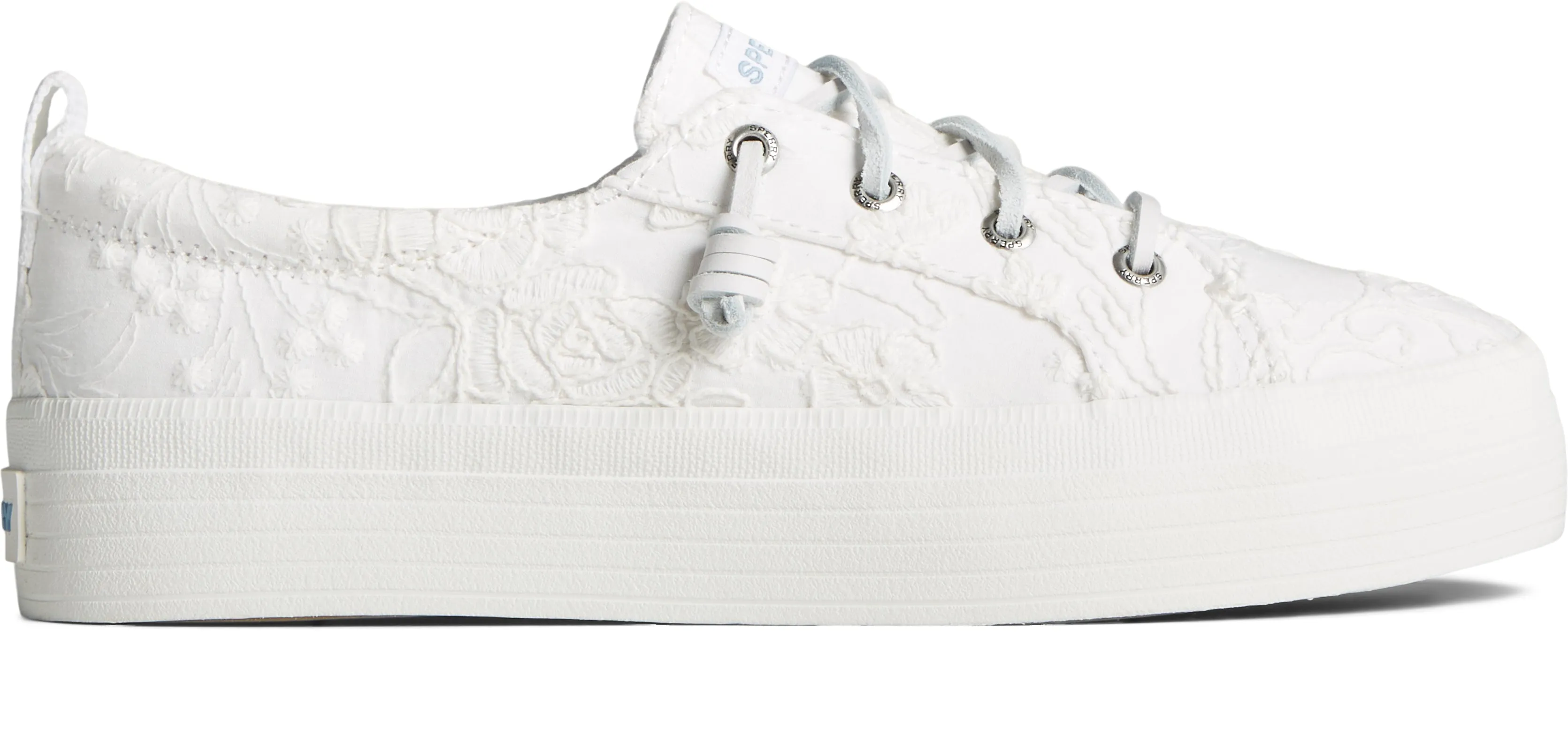 Women's Crest Vibe Platform Seasonal White Canvas